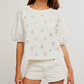 Jessie Eyelet Tee