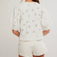 Jessie Eyelet Tee