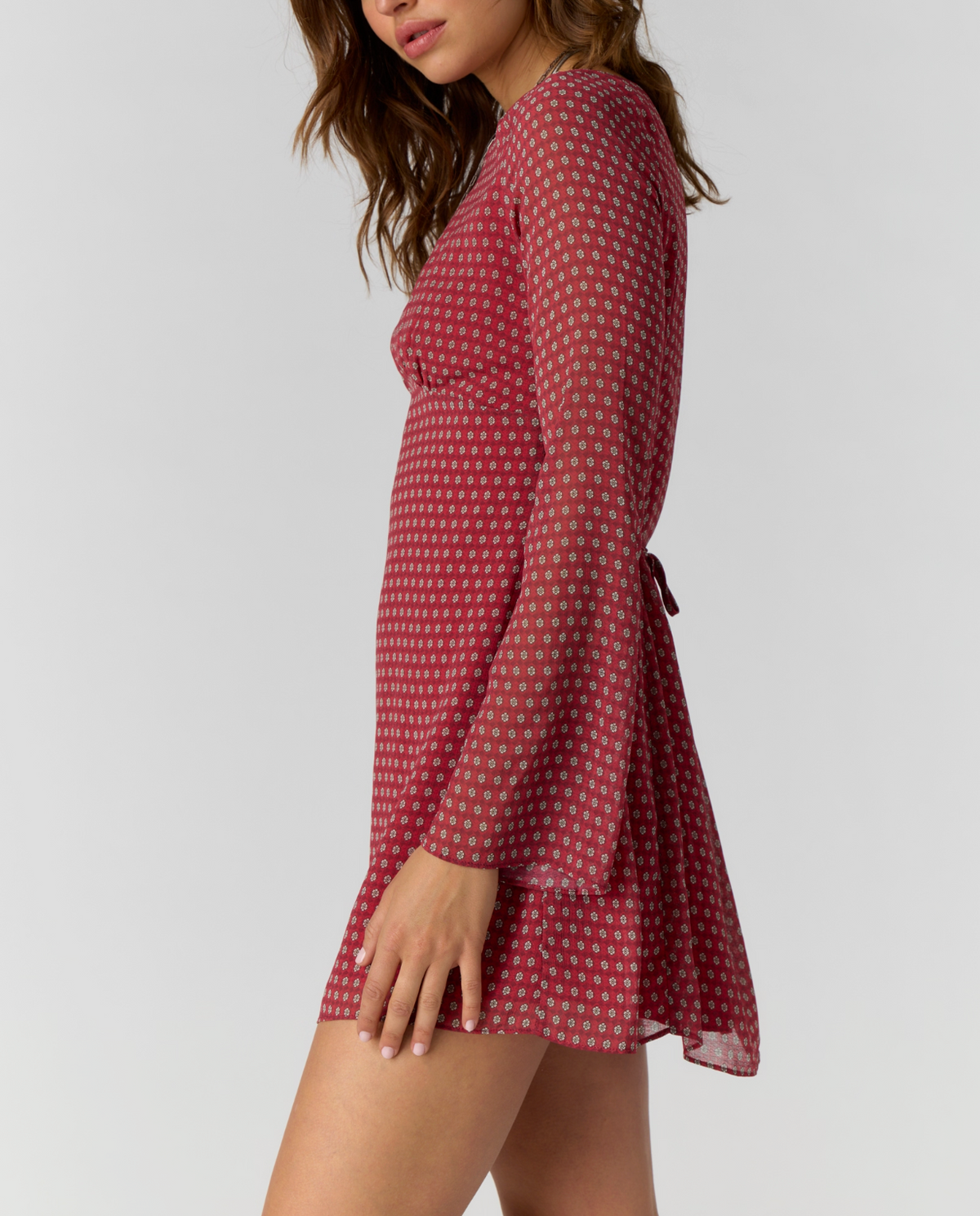 Jolie Printed Mini Dress