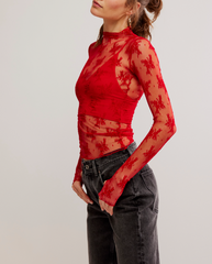 Lady Lux Layering Top