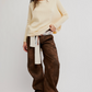 Latte Blues Thermal Solid