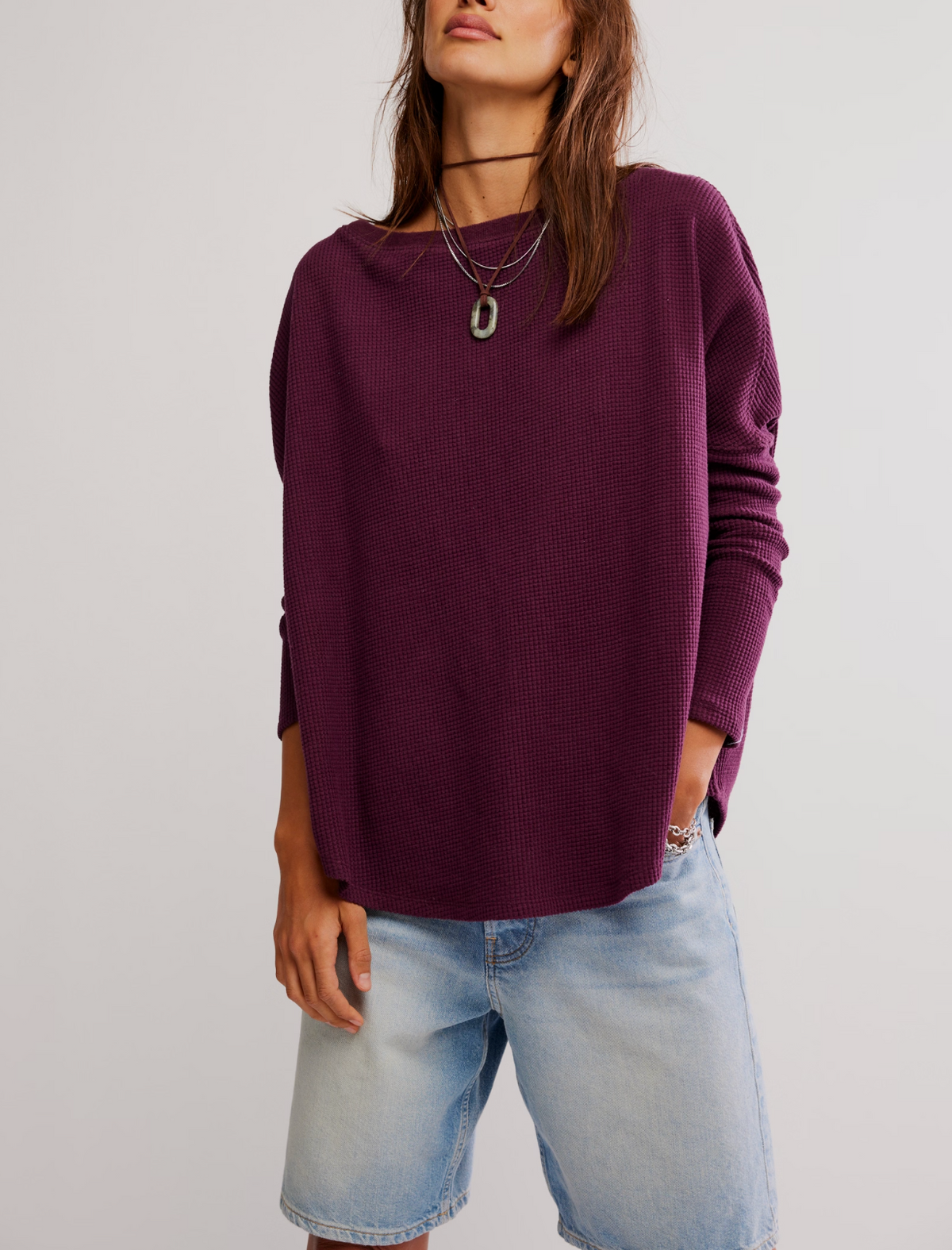 Latte Blues Thermal Solid