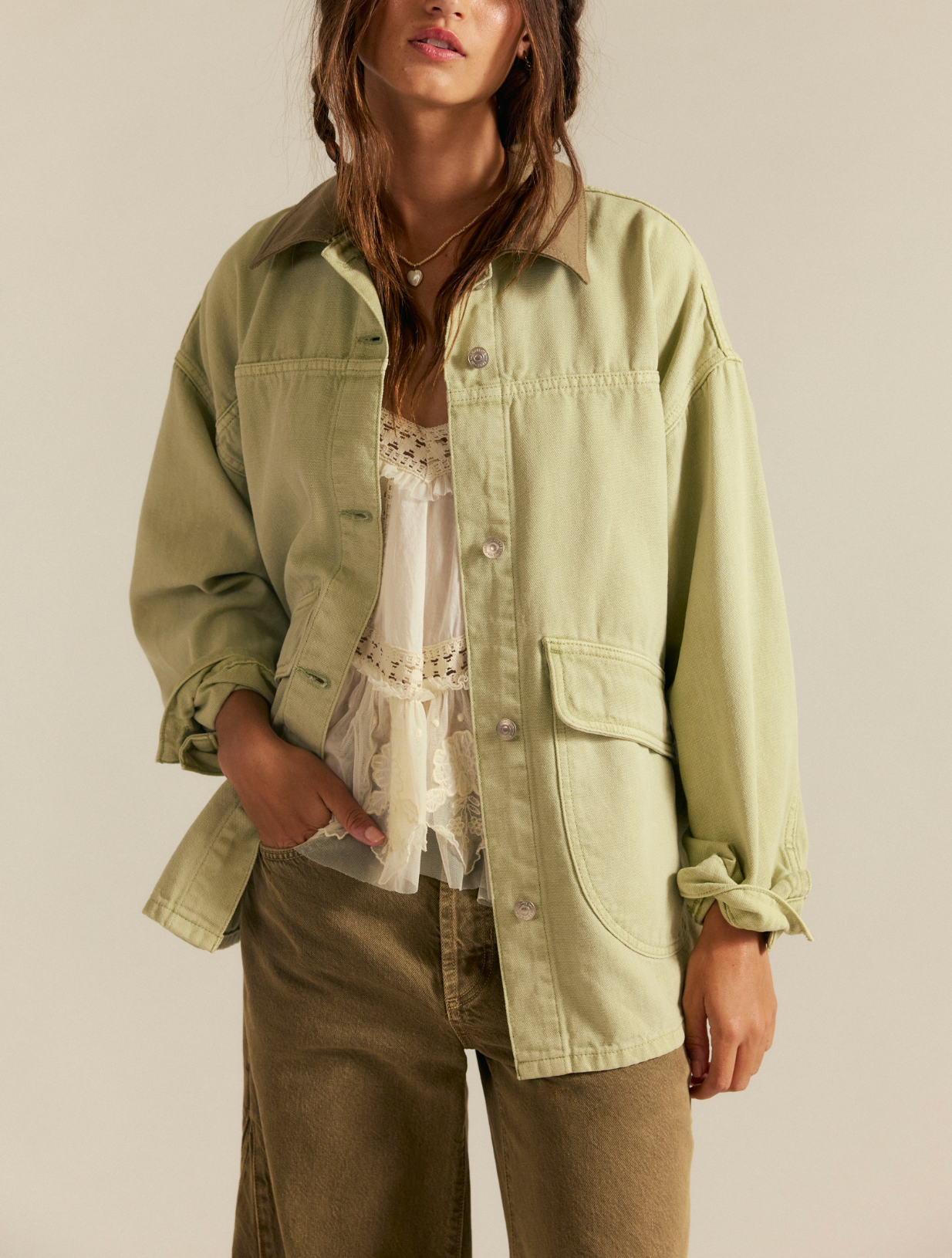 Lemon Denim Jacket