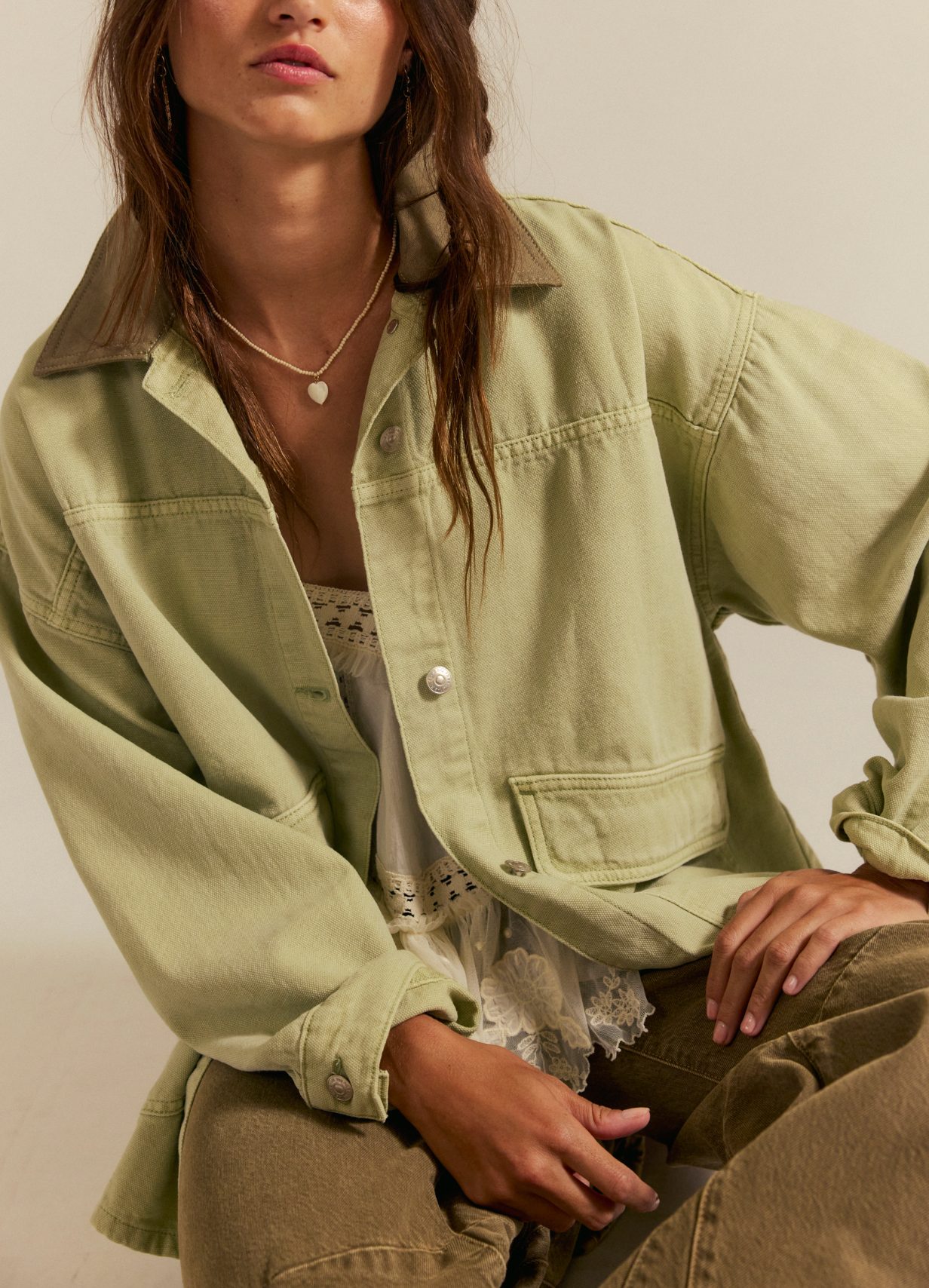 Lemon Denim Jacket