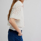 Mannie Lace Button Down
