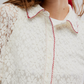 Mannie Lace Button Down