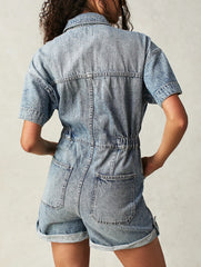 Free People Marci Cuffed Shortall | Marrakesh