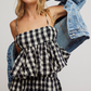 Mia Plaid Tank