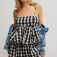 Mia Plaid Tank