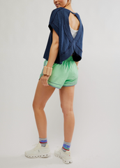 Free People My Time Tee | Midnight Navy