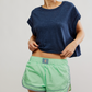 Free People My Time Tee | Midnight Navy