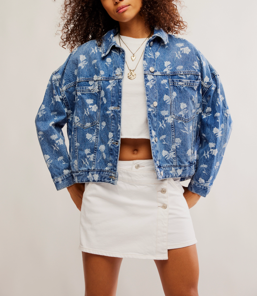 Opal Swing Denim Jacket