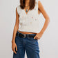 Plumeria Floral Vest