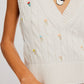 Plumeria Floral Vest
