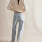 Free People Risk Taker Mid-Rise Straight | Day Dream Blue