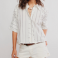 Seaside Cotton Stripe Shirt