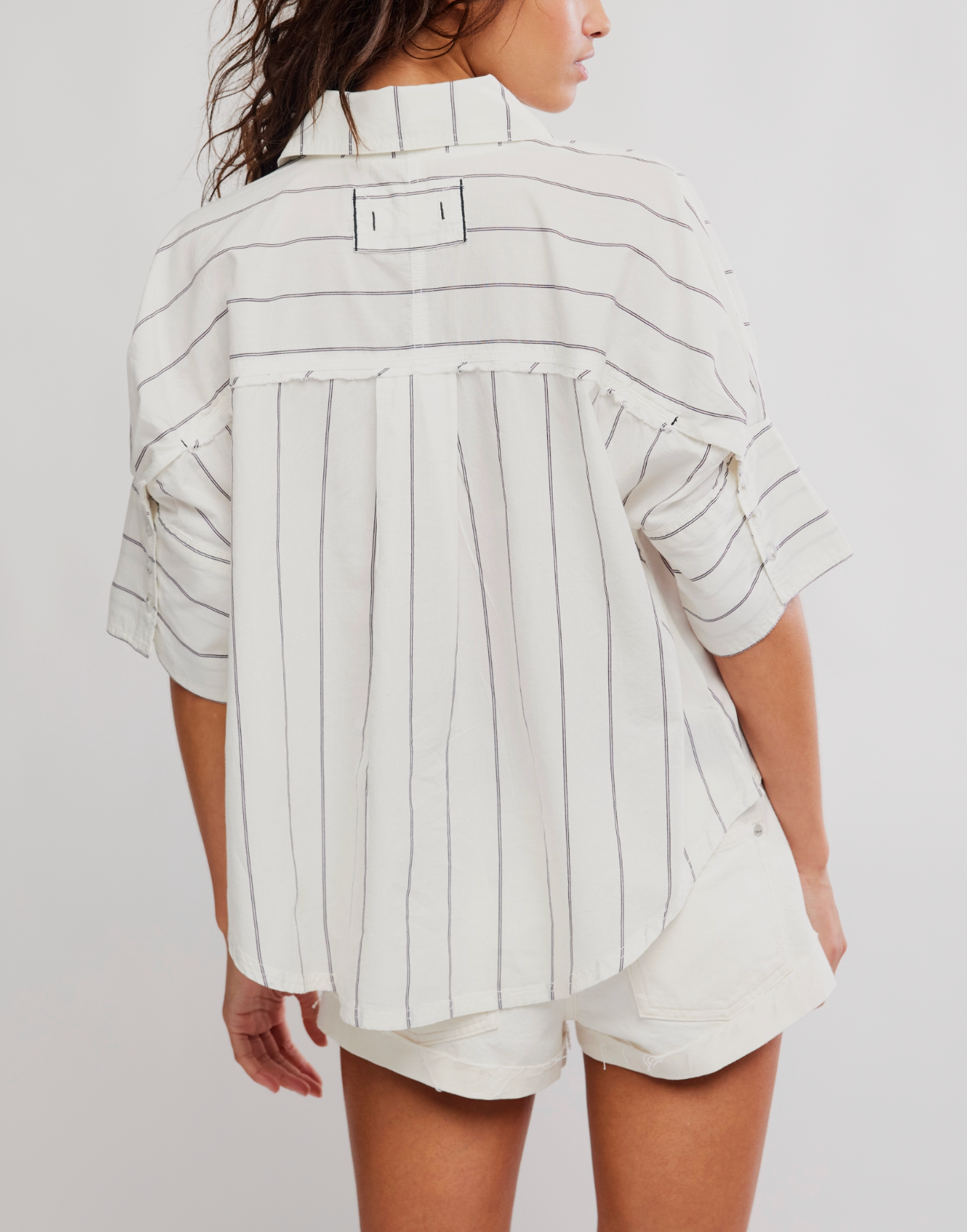 Seaside Cotton Stripe Shirt