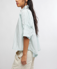 Seaside Cotton Stripe Shirt