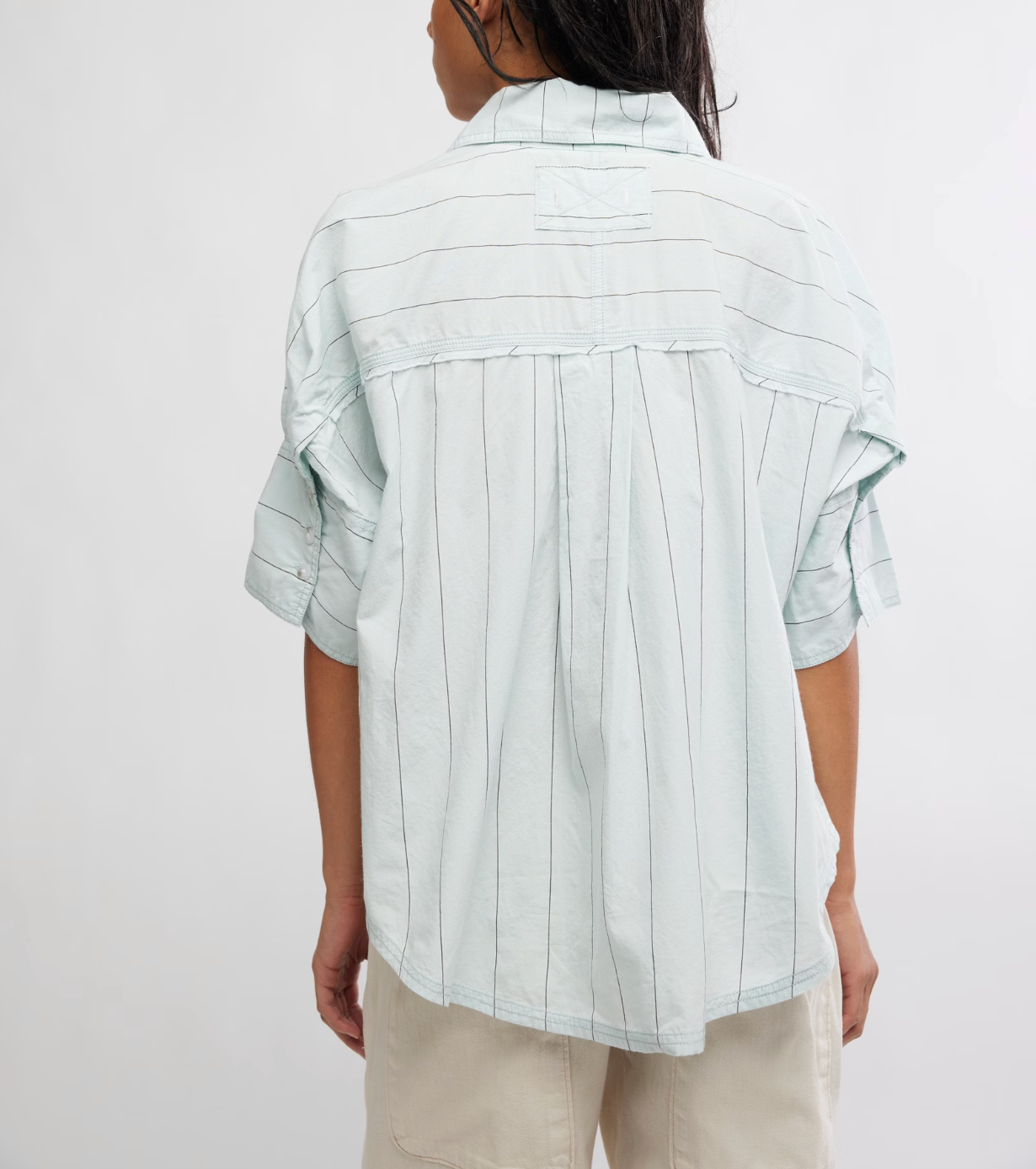 Seaside Cotton Stripe Shirt