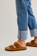 Free People Slim Shade Selvedge Jean | True Blue