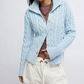 WTF Cable Collar Cardi