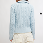 WTF Cable Collar Cardi