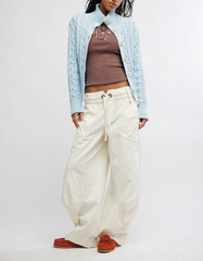 WTF Cable Collar Cardi