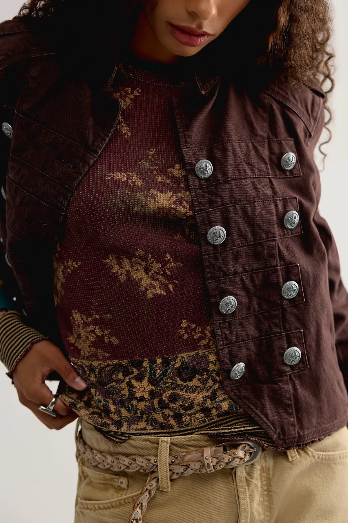 Easy Does It Printed Top