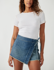 Emmy Denim Skort