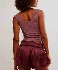 Free People Love Letter Cami | Red Plum