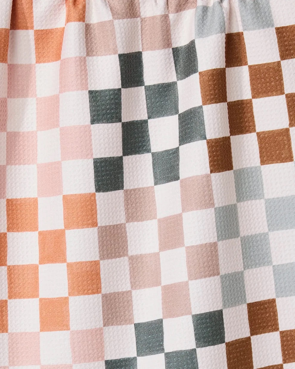 Autumn Checkers Kitchen Tea Towel