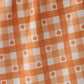 Pumpkin Check Tea Towel