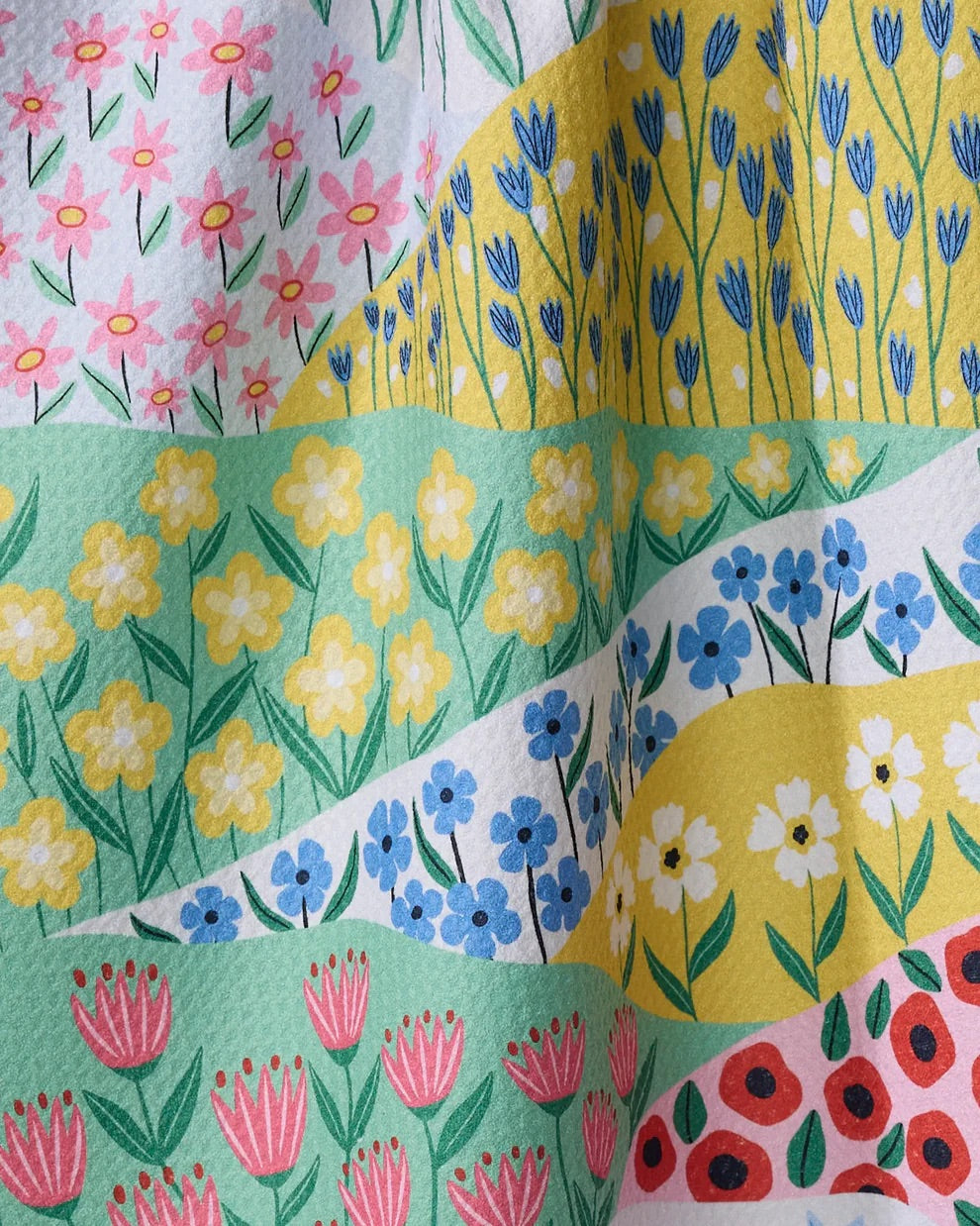 Spring Fields Kitchen Tea Towel