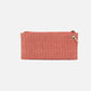 Vida Wristlet - Wild Rose Woven Straw