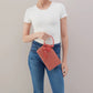Sable Wristlet - Wild Rose Woven Straw
