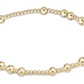 Hope Unwritten 4mm Bead Bracelet - Gold