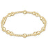 Hope Unwritten 5mm Bead Bracelet - Gold - Enewton