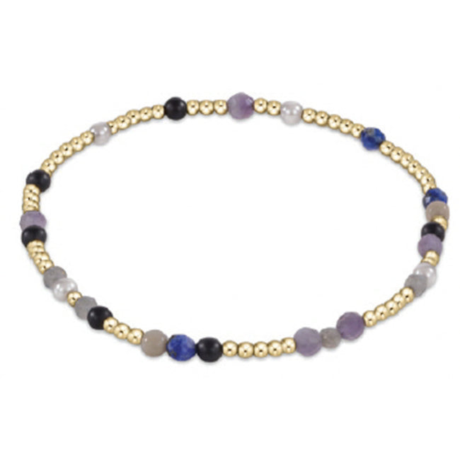 Hope Unwritten Gemstone Bracelet in Winter Hot mess.