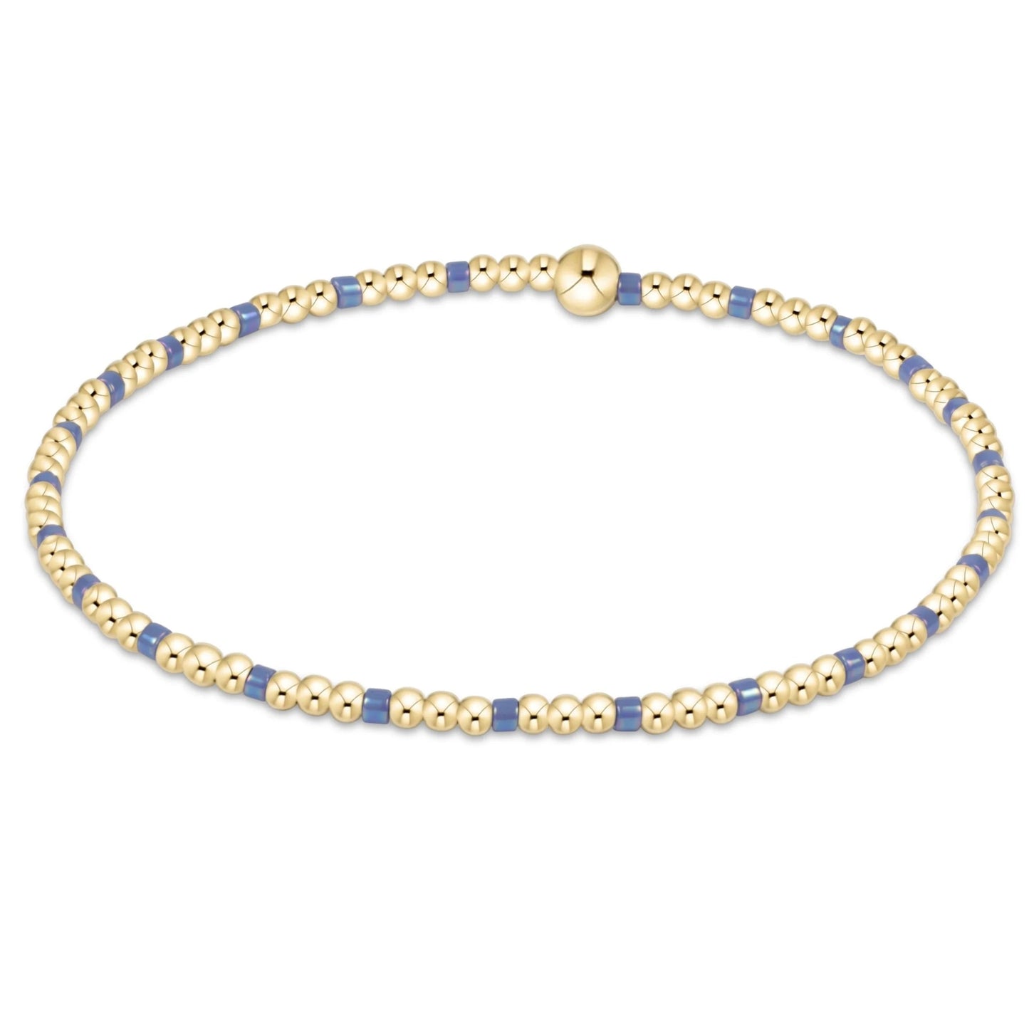 egirl Hope Sincerity Pattern 2mm Bead Bracelet