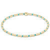 egirl Hope Sincerity Pattern 2mm Bead Bracelet