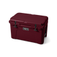 YETI Tundra 45 Hard Cooler in Wild Vine Red.