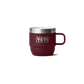 YETI Rambler 6 oz Mug (2 Pack) in Wild Wine Red.