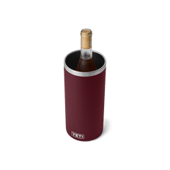 YETI Rambler Wine Chiller in color Wild Vine Red.