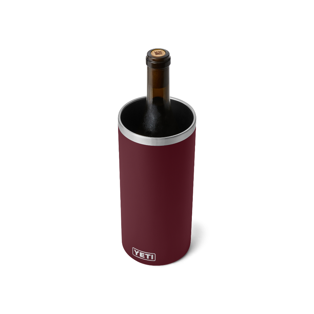 YETI Rambler Wine Chiller in color Wild Vine Red.