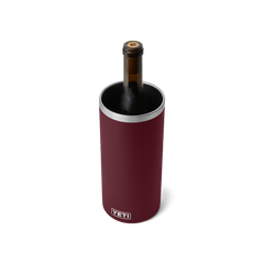 YETI Rambler Wine Chiller in color Wild Vine Red.