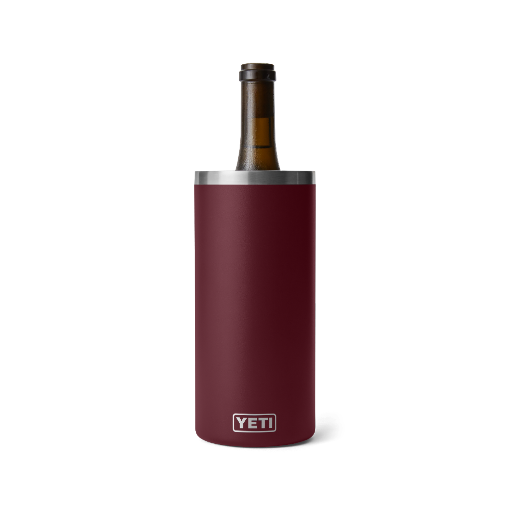 YETI Rambler Wine Chiller in color Wild Vine Red.