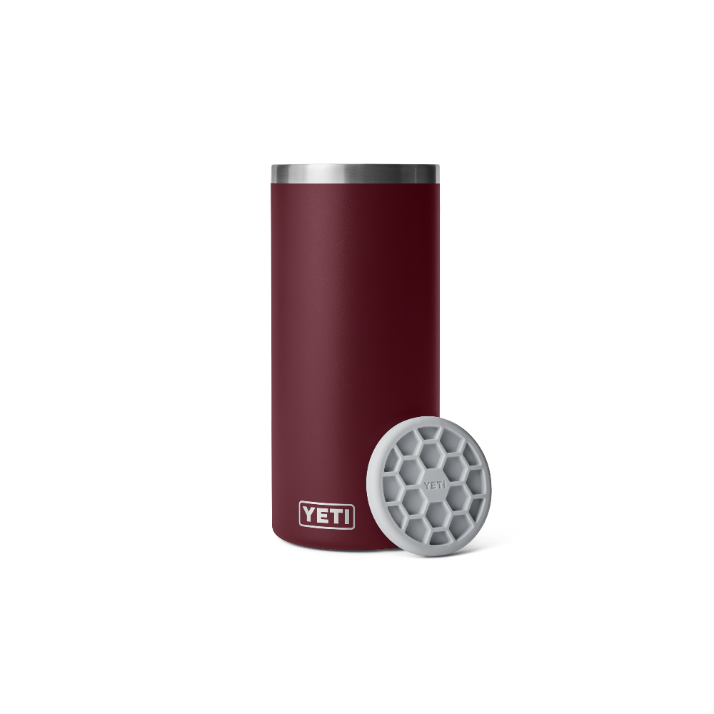 YETI Rambler Wine Chiller in color Wild Vine Red.