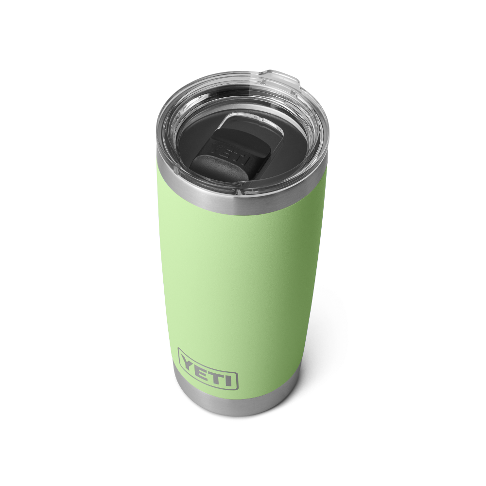 Rambler 20 oz Tumbler With Magslider Lid in color Key Lime.