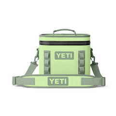 YETI Hopper Flip 8 Soft Cooler in Key Lime.