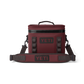 YETI Hopper Flip 8 Soft Cooler in Wild Vine Red.